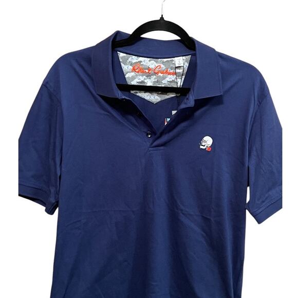 Robert Graham Stone Trail 2 Navy Polo Size Small - Picture 2 of 7